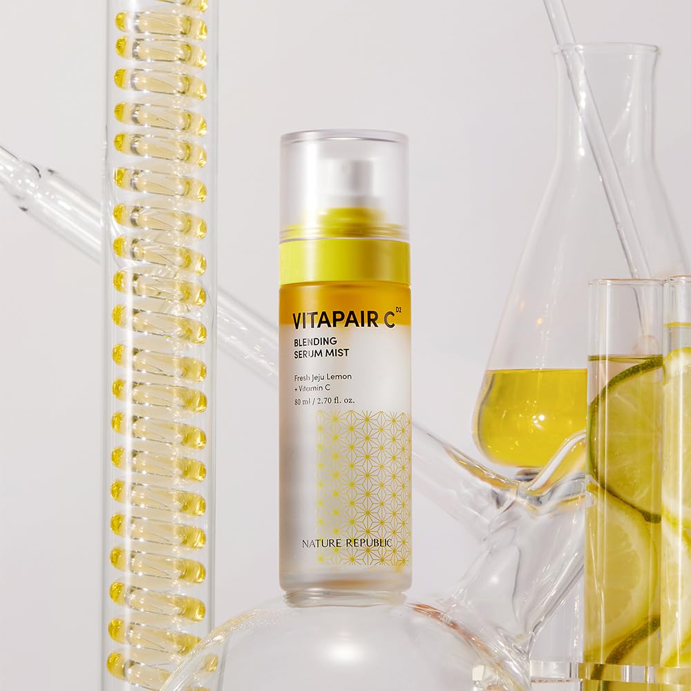 NATURE REPUBLIC Vitapea C Blending Serum Mist Lotion Toner Введение Жидкость (Природа республики) (80мл (Япония))