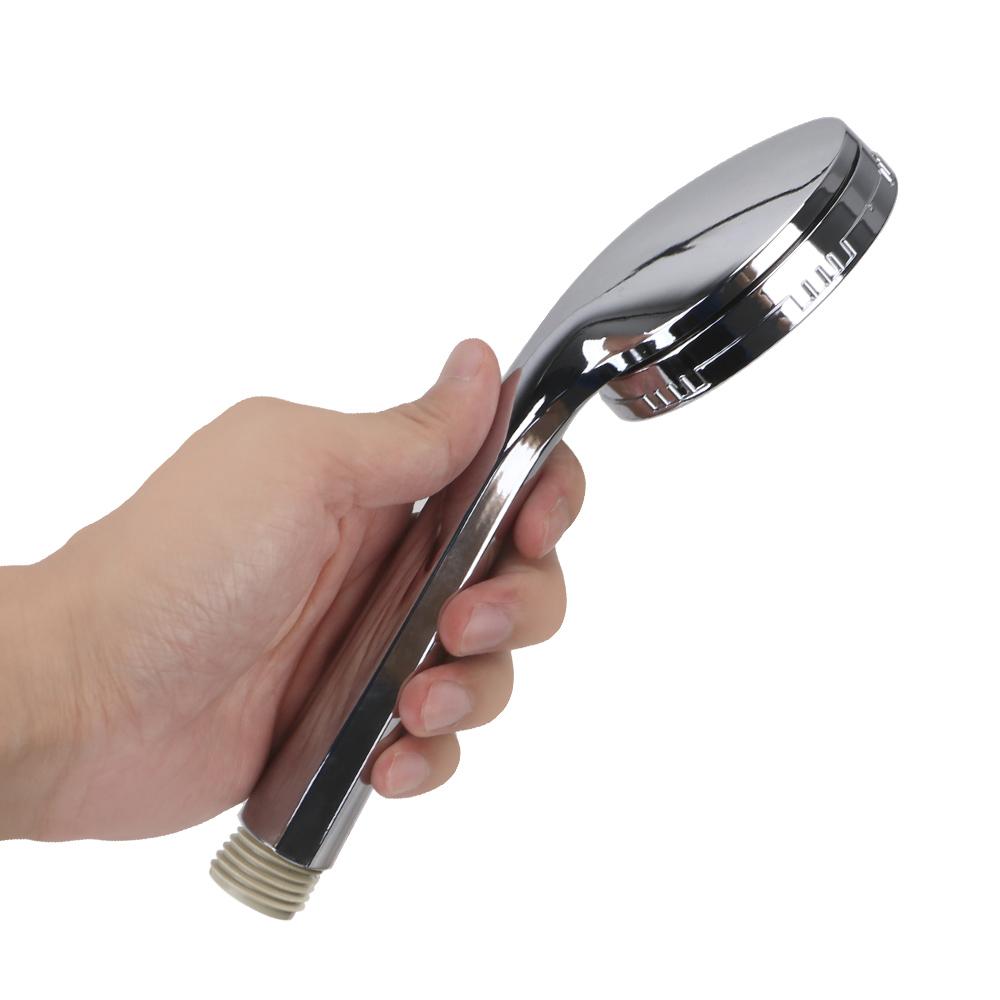 Насадка для душа под давлением Дождевой Хром Насадка для душа для ванны 1 шт. Водосберегающая распылительная насадка высокого давления