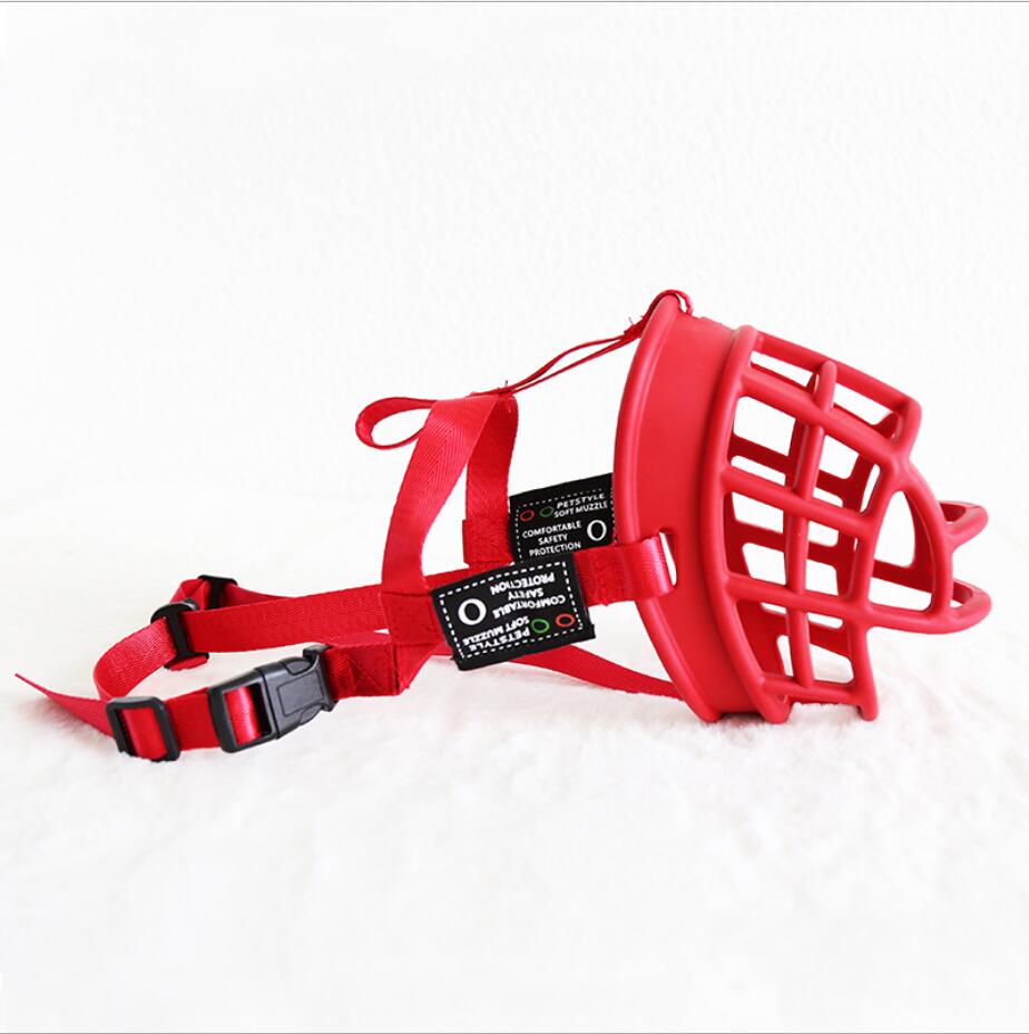 Petstyle-Soft силиконовый намордник для собак, предотвращает укусы, жевание, лай, регулируемые намордники для собак