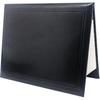 GraduationMall 8"x10" Гладкая обложка для диплома с подкладкой, держатель для сертификата, черная