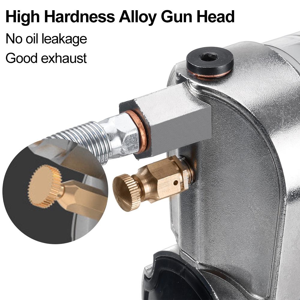 600CC 12000PSI Электрический смазочный пистолет Перезаряжаемый экскаватор высокого давления Автомобильная смазка Механическая смазка для зубчатых передач
