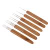 3Pcs/Lot Double Head Dreadlock Crochet Needle Hook Hair Extensions Weaving Tool