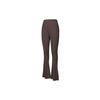 Sportswear Chill Knit Solid High-Waisted Split Flare Casual Pants Women Bottoms Baroque-Brown FQ2114-237