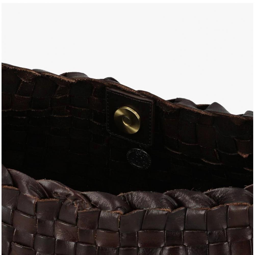 Dragon Diffusion Hobo Selvedge Сумка через плечо Темно-коричневая 8170