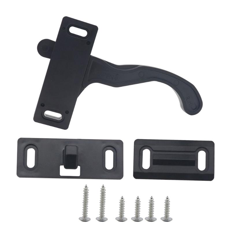 Дверная защелка для дома на колесах, комплект правой ручки, подходит для кемперов, дома на колесах, дорожная защелка для входной двери с прицепом