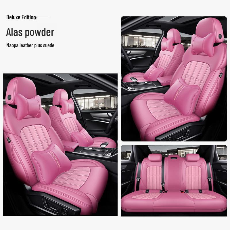 Универсальный замшевый чехол на автомобильное сиденье: Полное покрытие, вентилируемая, всесезонная подушка