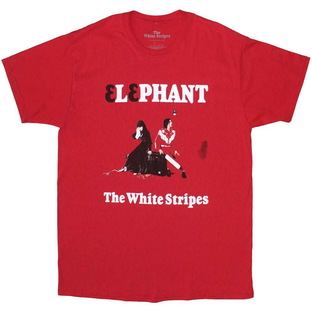 The White Stripes - Elephant - Красная футболка Унисекс Футболка
