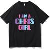 Футболка I'm A Chris Girl Sturniolo Triples, мужские и женские топы в стиле Харадзюку, футболки, повседневная модная уличная футболка, одежда, футболки с короткими рукавами