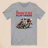 Ama American Flat Track Motocross UnisexS Gray T Shirt Size S Xl