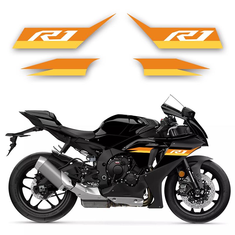Подходит для YAMAHA R1 YAMAHA YZR R1 боковая панель кузова линия защелкивающаяся светоотражающая водонепроницаемая наклейка декаль
