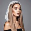 Round Lace Head Scarf Veil for Girl Hair Scarf Hair Decors Church Hair Scarf Headbands Ethnic Wedding Bride Headpiece