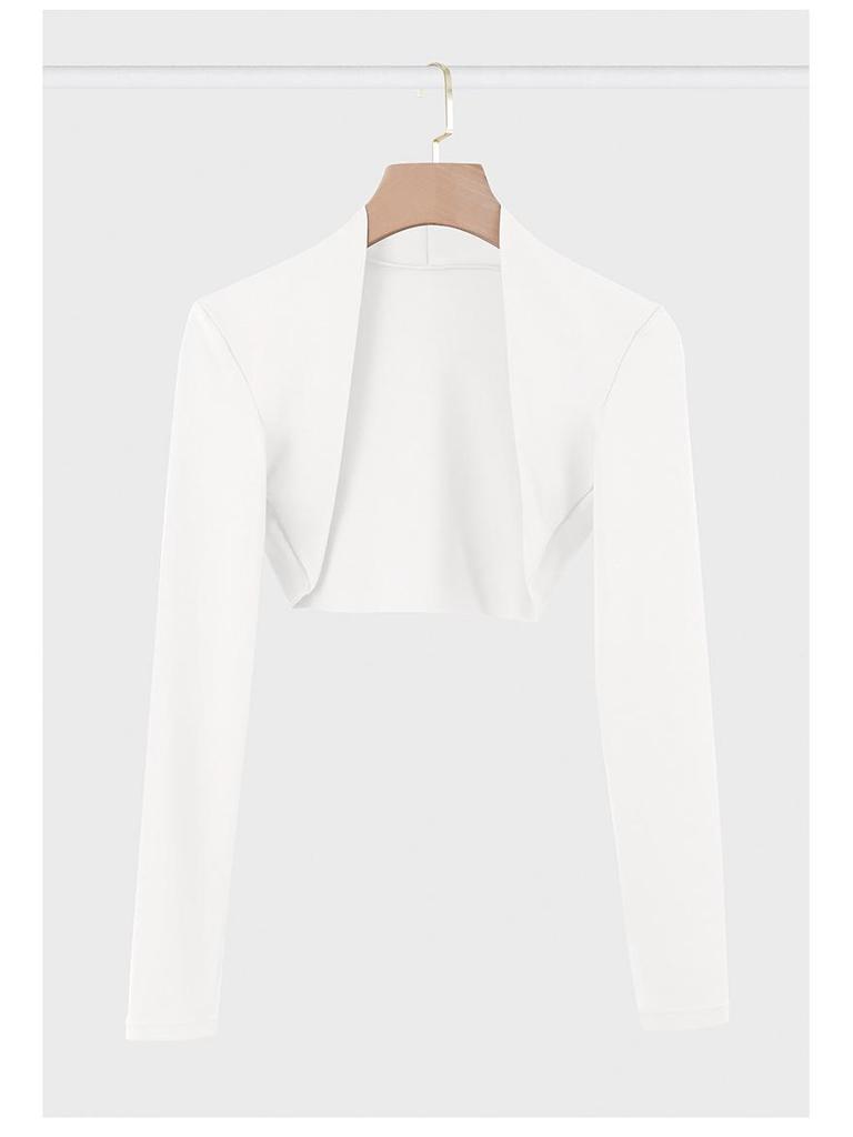 Женский летний кардиган-шаль с длинными рукавами для йоги