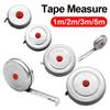 Portable Tape Ruler Stainless Steel Tape Measure 1m 2m 3m 5m Steel Tape Measure Measuring Ruler