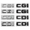 ABS CGI CDI Logo Car Fender Side Emblem Sticker Tail Trunk Badge for Mercedes Benz S350L E260L C200 W213 W204 W205 W207 SLK GLE DY6
