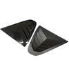 For Nissan Qashqai 2007-2014 J10 Car Rear Window Quarter Louver Shutter Cover Exterior Side Vent Trim Scoop Sticker
