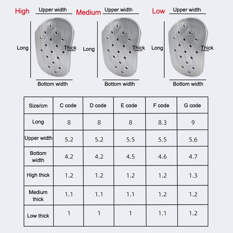 1 пара ортопедических полустелек для обуви, съемный массажер для стоп, стельки для обуви, облегчение боли в своде стопы, уход за стопами, аксессуары для обуви
