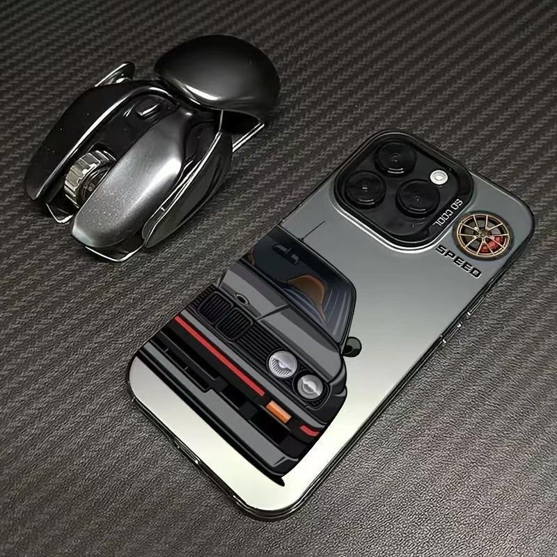 Модный автомобильный чехол для Apple iPhone 16 Pro Max, iPhone 17, нового 15 Pro Max, премиальный жесткий чехол 14 дюймов
