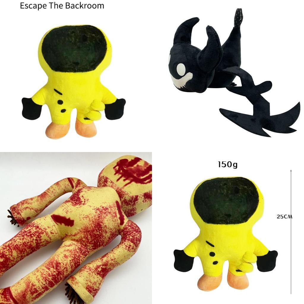 Q Version And Iron Wire Monster Escape The Backrooms Plush Toy Perfect Halloween Decoration