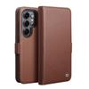 Магнитный чехол-книжка Qiali из натуральной кожи для Samsung Galaxy S26 Ultra, Защитный чехол из коровьей кожи