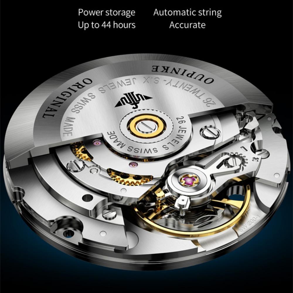 OUPINKE Мужские часы Модные механические часовщики Высококачественные часы