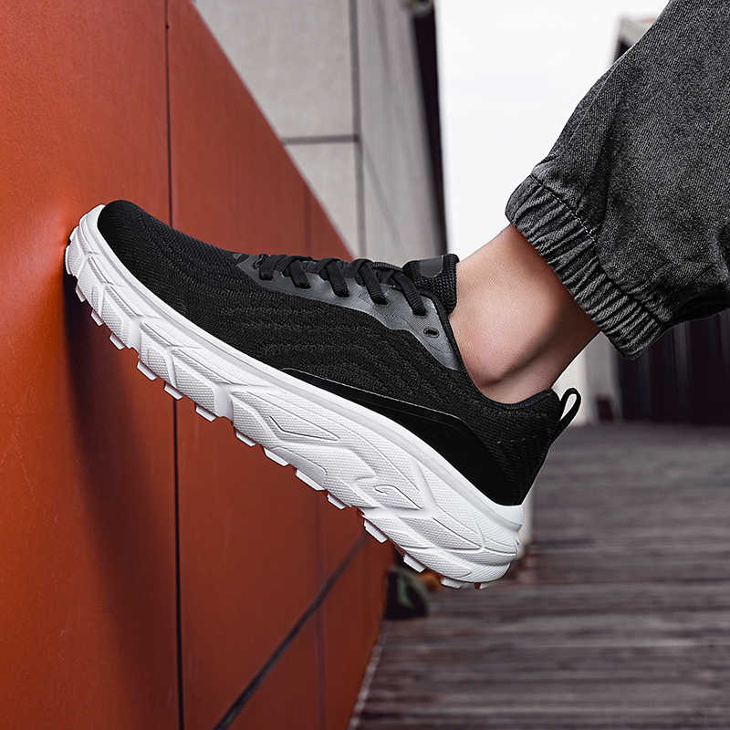 Fashion Rubber Sole Spring Original Men's Shoes Sneakers Woven Cute Items All White Shoes For Men Sports Besket Saoatenis