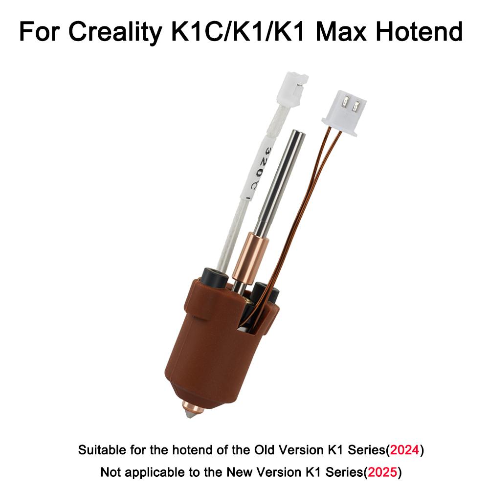 For Creality K1c Nozzle K1 Max Hardened Steel Nozzle Quick Swap All-in-one High Flow Bimetal Heatbreak For Ender 3 V3 Printer 3D