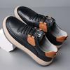 Fashion New 2025 Men's Shoes Luxury Brand Leather Casual Shoes High Quality Comfort Men Sneakers Breathable Skate Shoes Tenis Masculino
