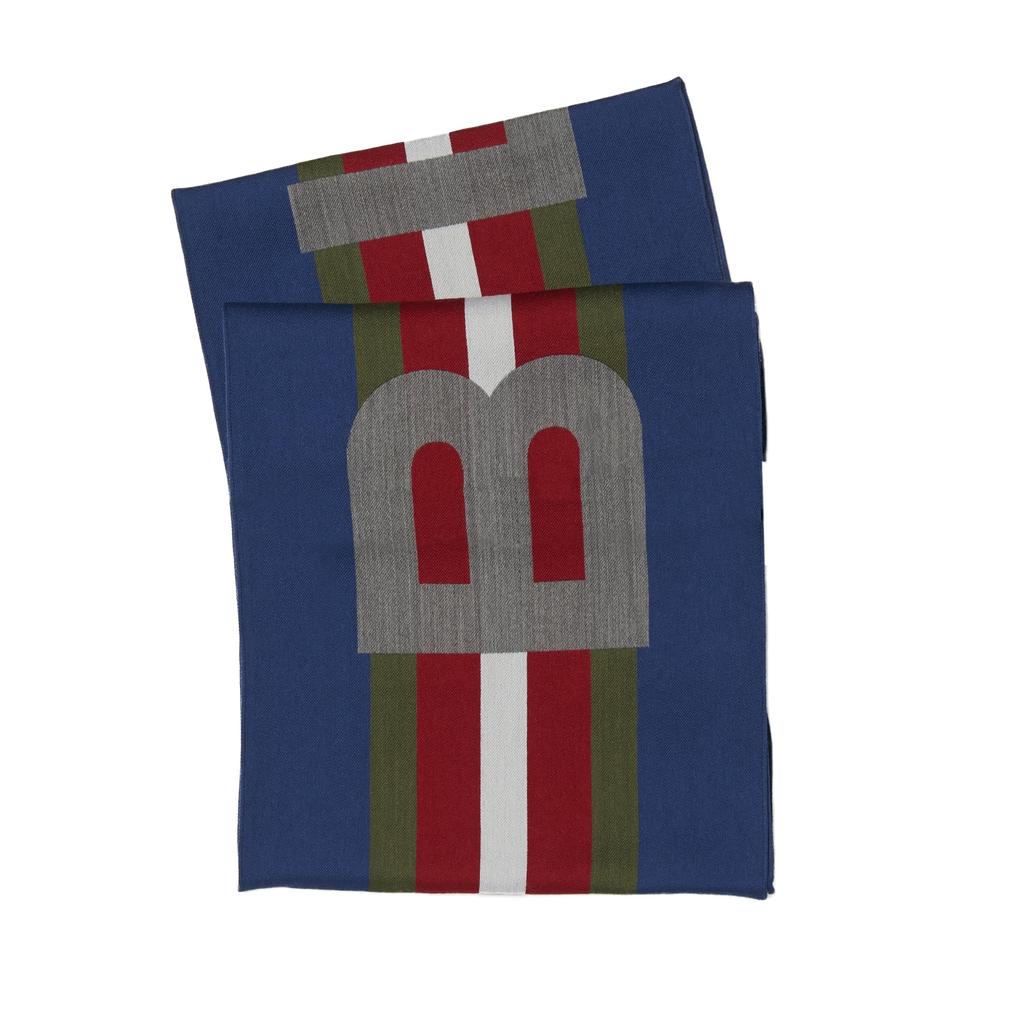 Bally Scarf M7BA553F DARK MINERAL 50 FREE [Used]