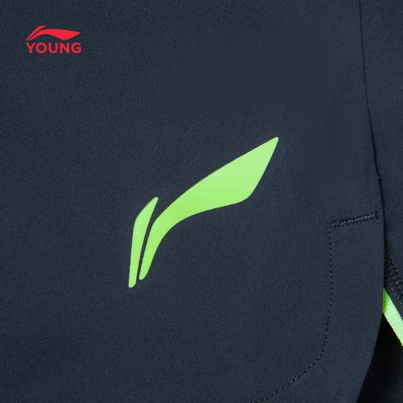 Li-Ning Мальчиковые спортивные шорты с быстрой сушкой и эластичностью