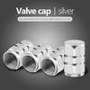 12 шт. Колпачки клапанов автомобильных шин из алюминиевого сплава, пыле- и водонепроницаемые, колпачки штоков обода шины для автомобилей, мотоциклов, велосипедов