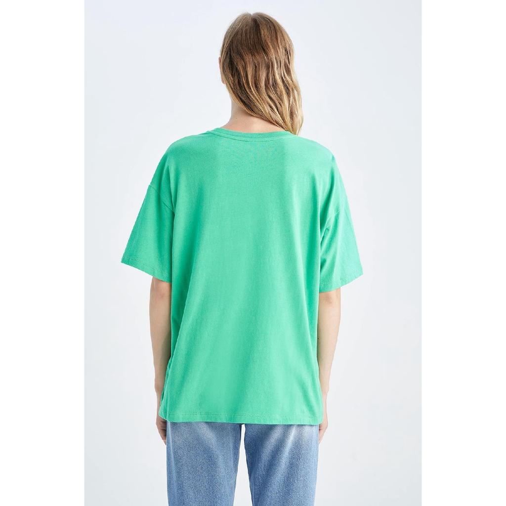 Oversize Fit Crew Neck Short Sleeve T-shirt