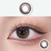 MillCreek 2 шт. серые контактные линзы с градиентом цвета, женская косметика для глаз, высококачественные гидрогелевые цветные контактные линзы, срок использования 1 год