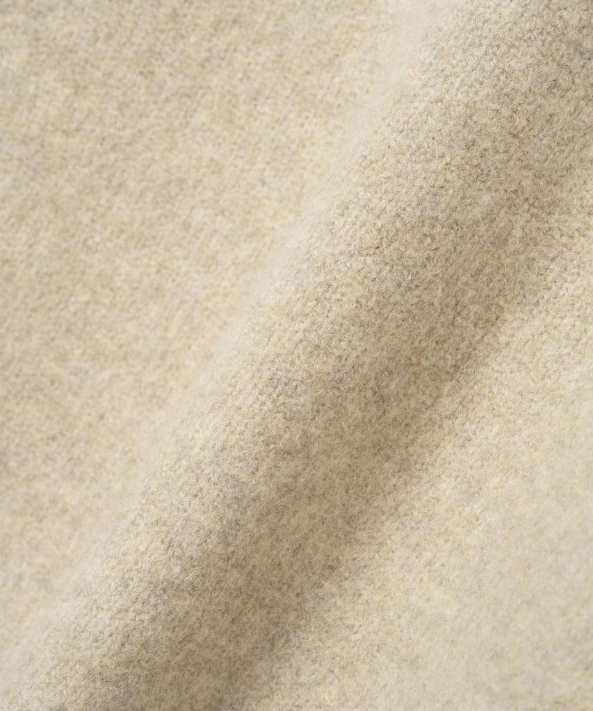 MILLO ARCHIVE Crop Silhouette Knit [Melange Beige] (Type A)