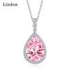 Lindon Women Necklace Pendant Copper Alloy Zircon Fashion Gift