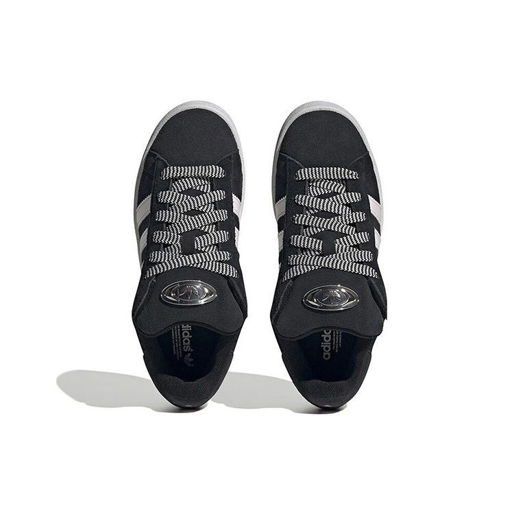 adidas Campus 00s Черные почти розовые женские кроссовки Core-черная обувь-белый HP6396