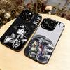 Чехол для телефона JoJo's Bizarre Adventure для iPhone 17,16,15,14,13,12,11 Plus,Pro Max,XS, Цветной Серебристый Черный Чехол