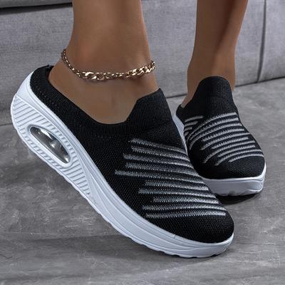 Модные женские весенне-осенние новые спортивные полутапочки для отдыха дышащие легкие нескользящие повседневные женские туфли на плоской подошве 36-42