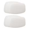 2Pcs Bounce Dome Diffuser White Digital Camera Flash Diffuser for 320EX Flash Speedlight