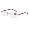 3PCS Ultralight Rimless Reading Glasses Women Men Business Anti-Blu-Ray Computer Reading Glasses Presbyopia Reader +1.0 To +4.0