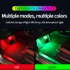 LED Car Atmosphere Decorative Lamp Backlight Remote App Music Control Auto RGB Ambient Lights Foot Strip Lighting Kit