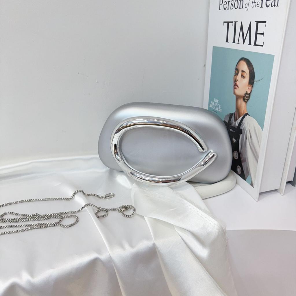 Трендовый классический круглый клатч-бокс, вечерняя сумка, акриловая сумка, винтажная металлическая ручка, кроссбоди на одно плечо