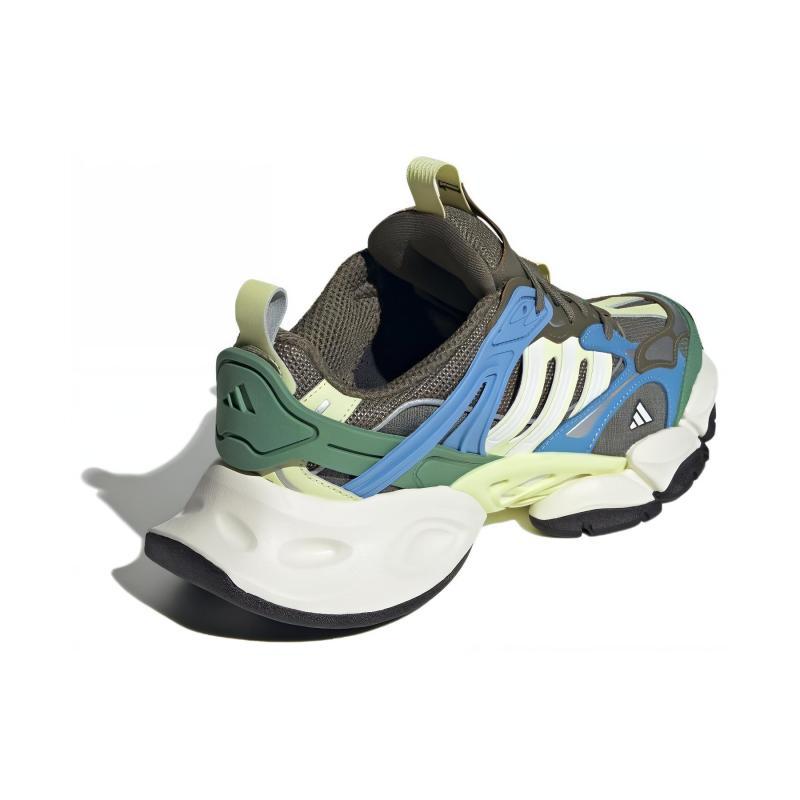 Adidas XLG RUNNER DELUXE Износостойкие Дышащие Низкие Повседневные Городские Кроссовки для Бега Унисекс Коричнево-зеленые Кроссовки IH0616