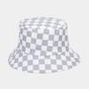 New Fashion Plaid Bob Hat Bucket Hats Women Mens Reversible Travel Beach Fishing Cap Streetwear Hip Hop Caps