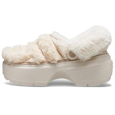 EVA Снежный дом Плюшевые Удобные Теплые Клоги Женская Обувь Цементно-серый 208938-160