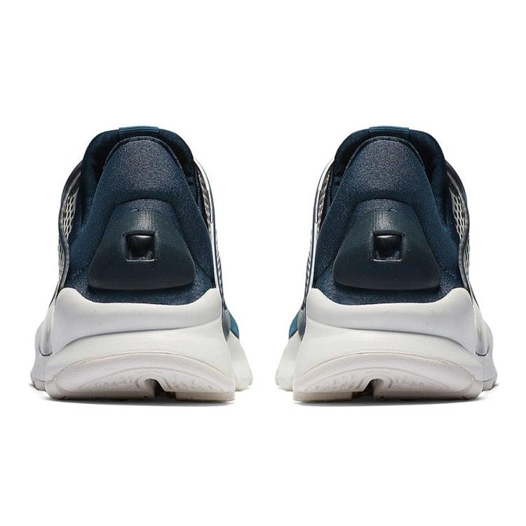 Nike Кроссовки Sock Dart Prm TXT со шнуровкой, низкие, для детей, стиль жизни, сине-белые, для подростков AA1100-901