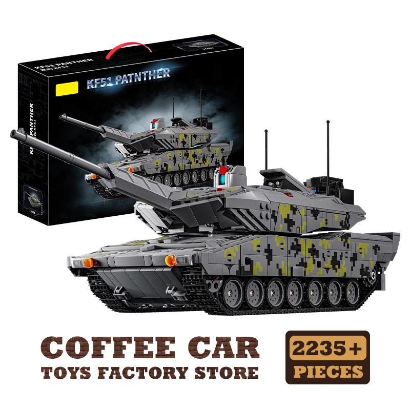 НОВЫЙ Армейский Тяжелый Танк MOC Набор Кирпичей WW2 Военные Бронированные Машины Строительные Блоки Война Танк 3D Модель Детские Игрушки Подарок на День Рождения DIY