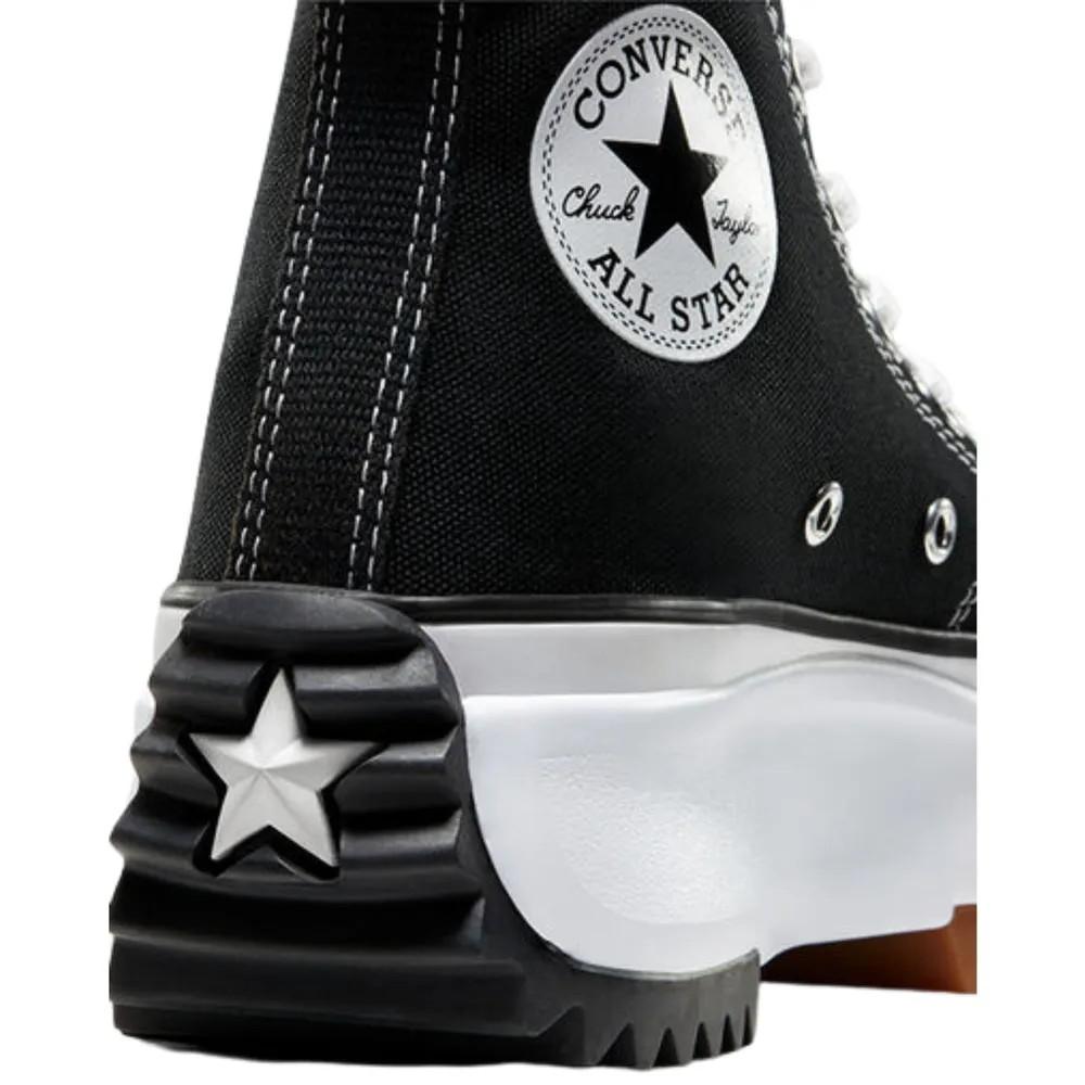 Converse Run Star Hike Hi Черный Белый Жевательная резинка 166800C