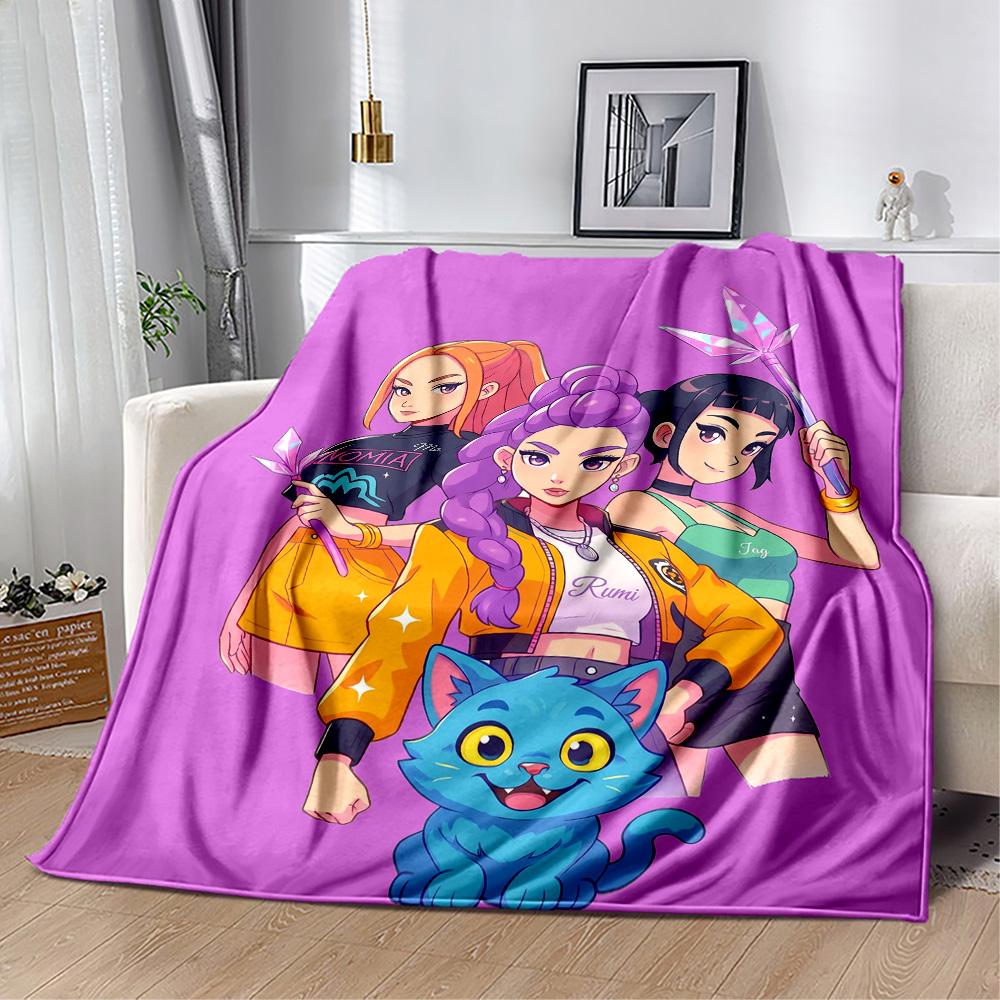 Huntress Power Squad Blanket Soft Warm Cozy Suitable for Office Picnics Couch All-Season Use Warmthful Decor Gift for Travel Home Birthdays