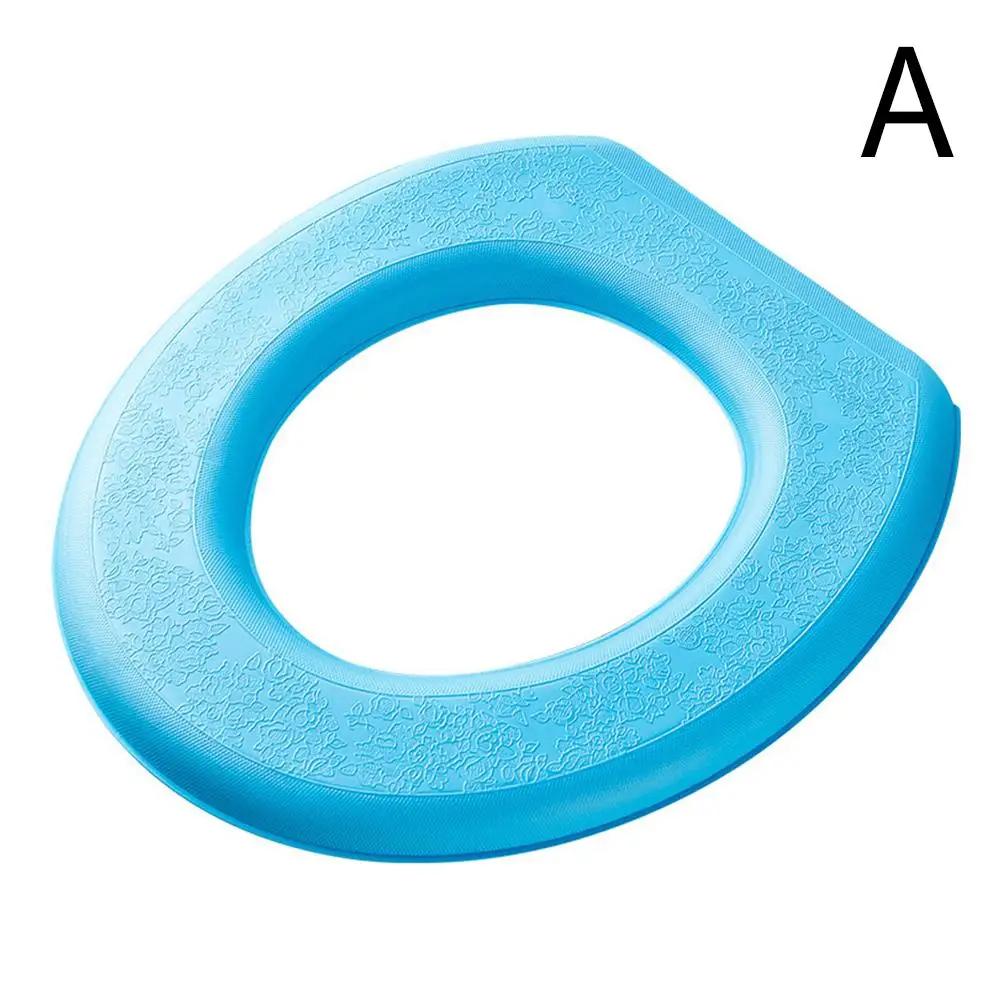 Sticker Foam Toilet Cover Toilet Seat Silicone Waterproof Foam Thickening Paste Washable Washable Washable Type Sticker O8L7