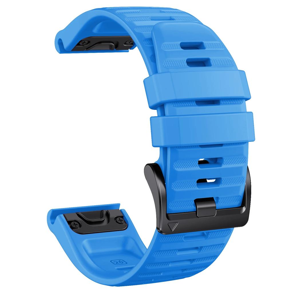 Силиконовый ремешок QuickFit 22/26 мм для Garmin Fenix 8 Pro 7X 6X Pro/Epix Pro Gen 2 51 мм 47 мм ремешок Для Forerunner 970 965 Ремешок для часов